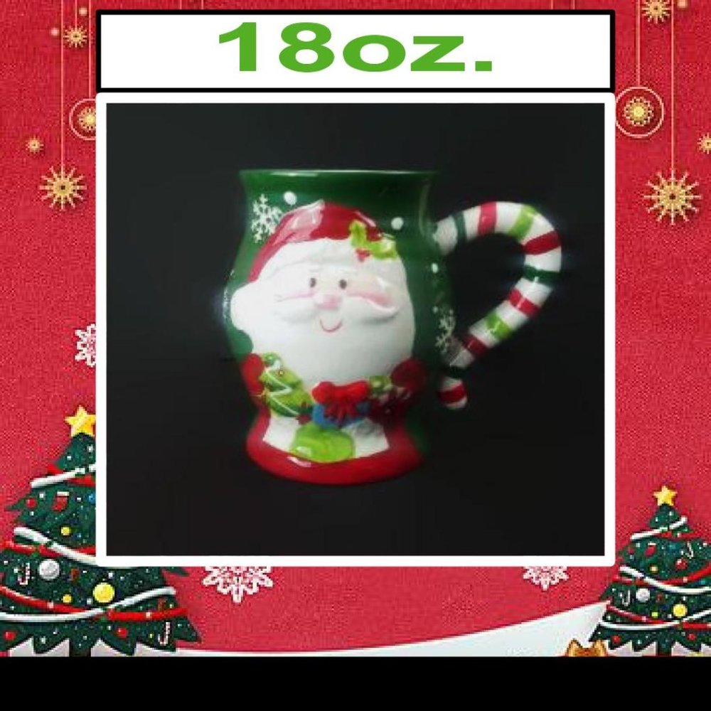 Holiday Santa Extra -Large Mug